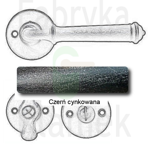 czerń cynkowana czerń cynkowana