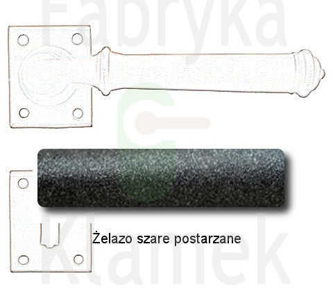 żelazo szare postarzane żelazo szare postarzane