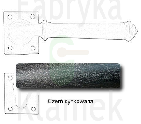 czerń cynkowana czerń cynkowana