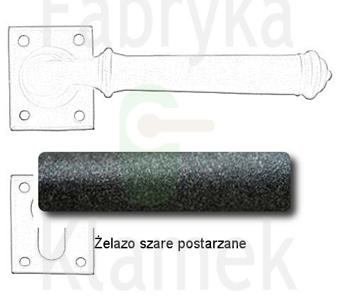 żelazo szare postarzane żelazo szare postarzane