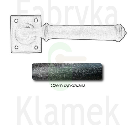 czerń cynkowana czerń cynkowana