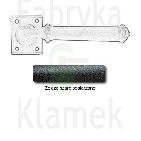 żelazo szare postarzane żelazo szare postarzane
