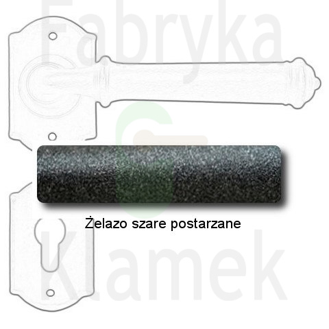 żelazo szare postarzane żelazo szare postarzane