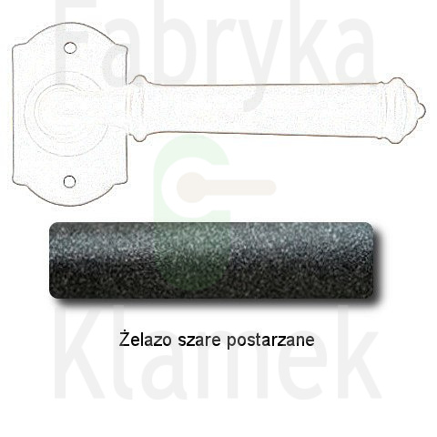 żelazo szare postarzane żelazo szare postarzane