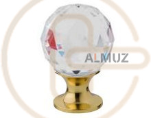 CRYSTAL OZ 30 mm gałka meblowa z kryształem Swarovski®