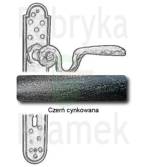 czerń cynkowana czerń cynkowana
