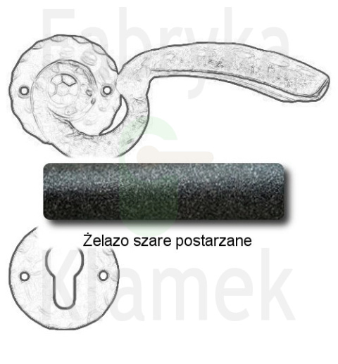 żelazo szare postarzane żelazo szare postarzane