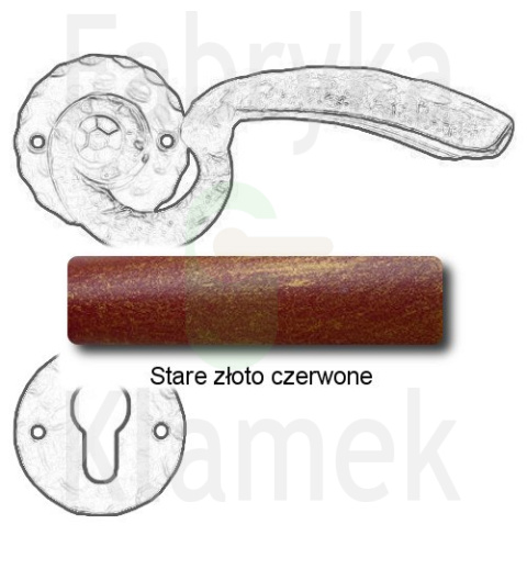 stare złoto czerwone stare złoto czerwone