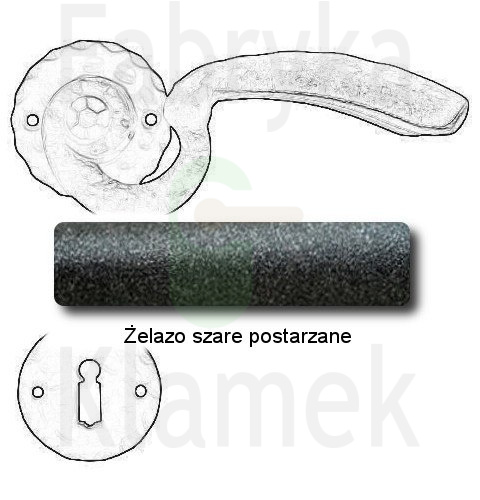 żelazo szare postarzane żelazo szare postarzane