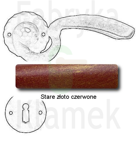 stare złoto czerwone stare złoto czerwone