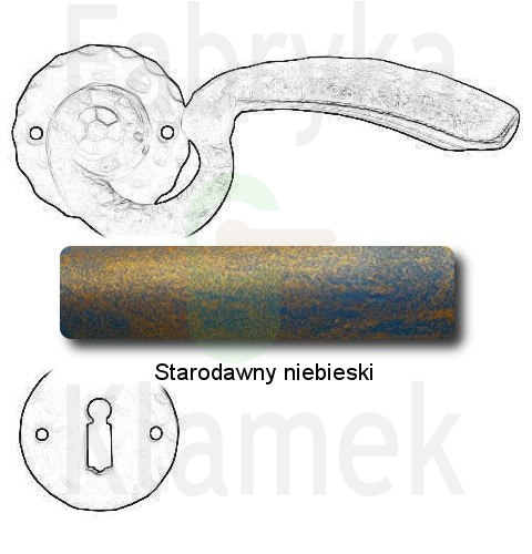 starodawny niebieski starodawny niebieski