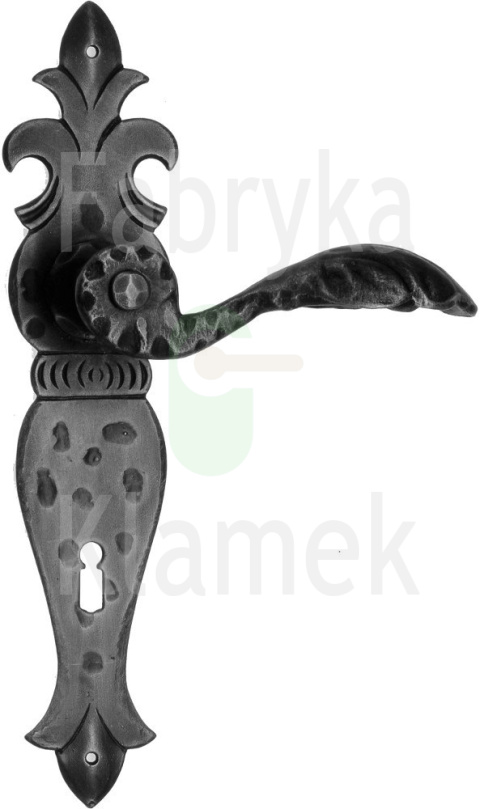 Klamka Makryna 314 na klucz rozstaw 90 mm Klamka Makryna 314 na klucz rozstaw 90 mm