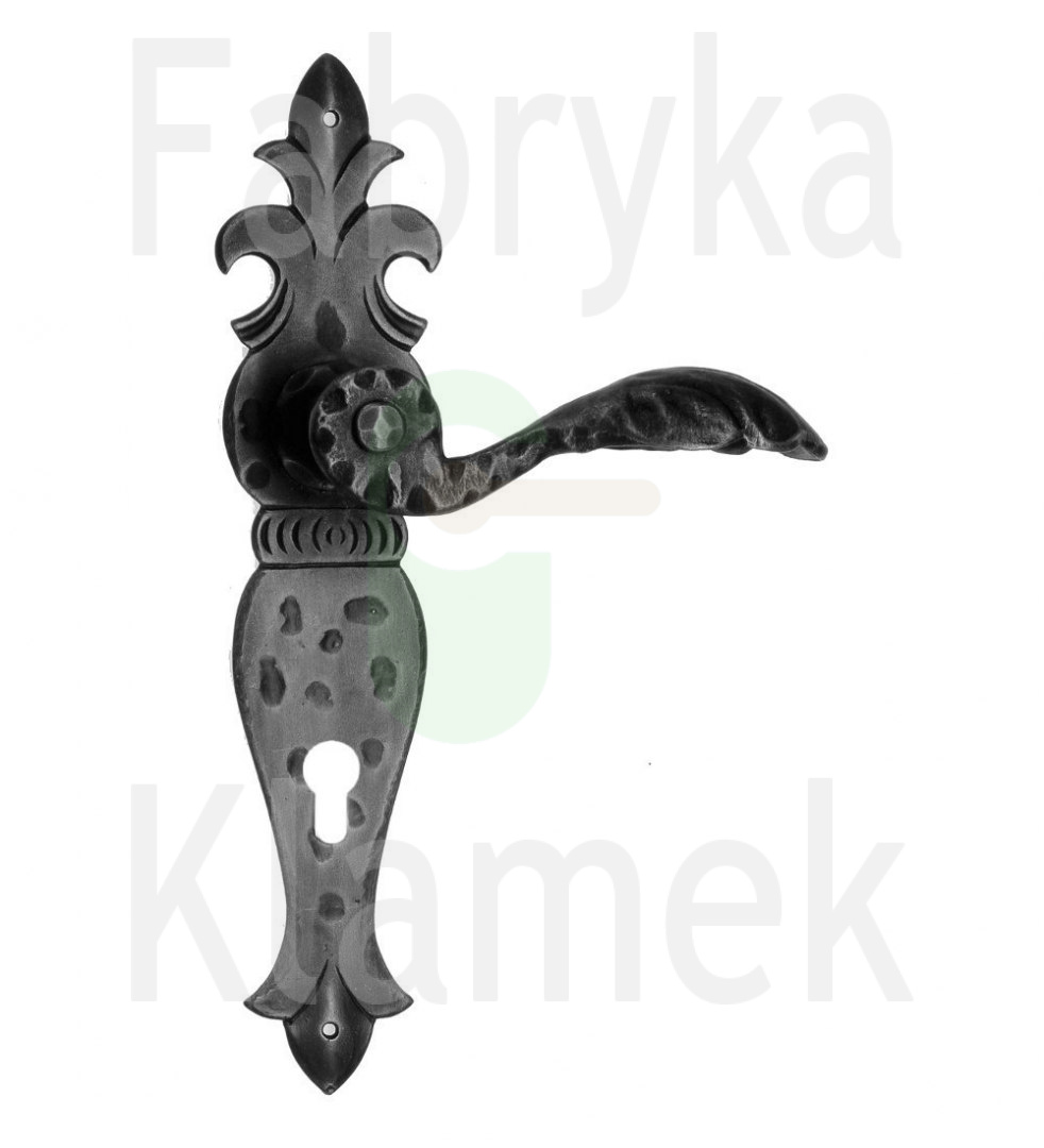 Klamka Makryna 314 na wkładkę rozstaw 72 mm Klamka Makryna 314 na wkładkę rozstaw 72 mm