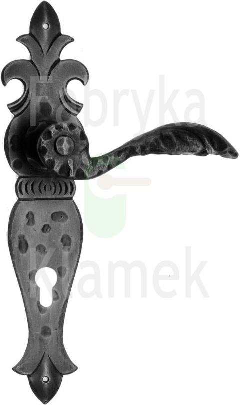 Klamka Makryna 314 na wkładkę rozstaw 72 mm Klamka Makryna 314 na wkładkę rozstaw 72 mm