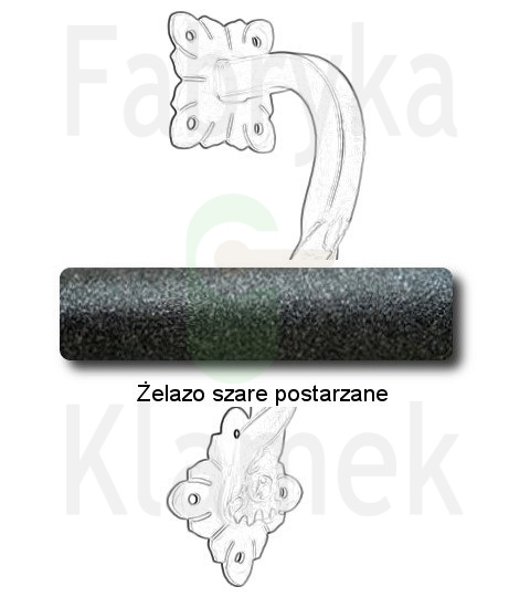 żelazo szare postarzane żelazo szare postarzane
