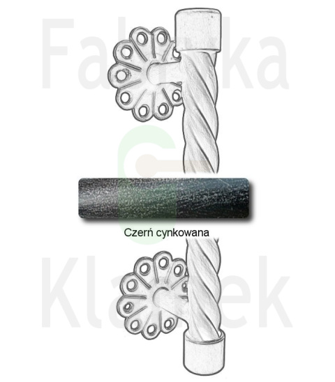 czerń cynkowana czerń cynkowana