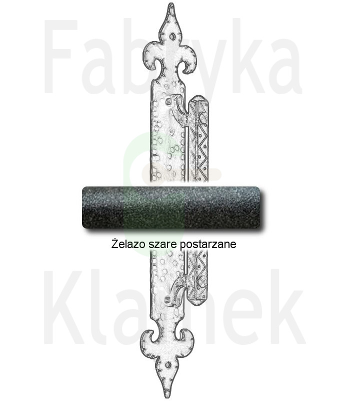 żelazo szare postarzane żelazo szare postarzane