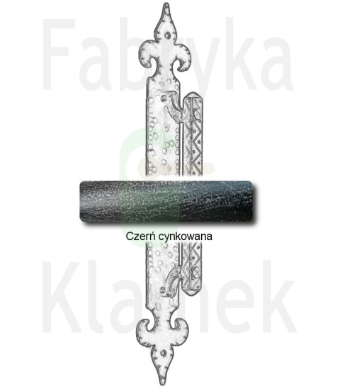 czerń cynkowana czerń cynkowana