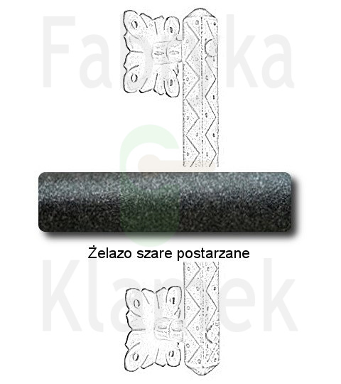 żelazo szare postarzane żelazo szare postarzane