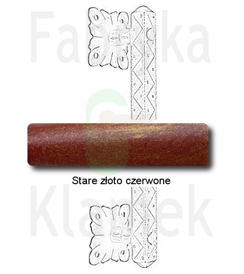 stare złoto czerwone stare złoto czerwone