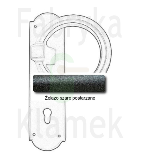 żelazo szare postarzane żelazo szare postarzane