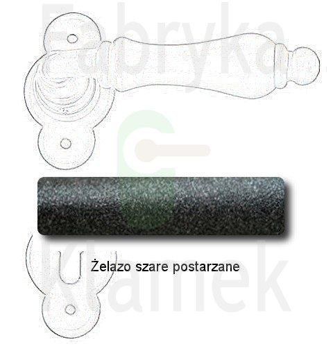 żelazo szare postarzane żelazo szare postarzane