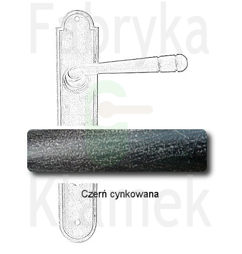 czerń cynkowana czerń cynkowana