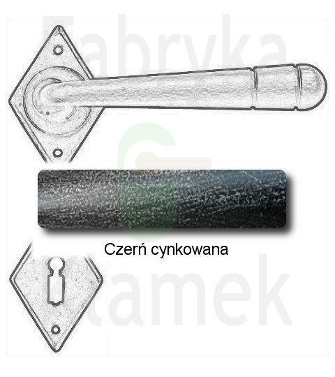 czerń cynkowana czerń cynkowana
