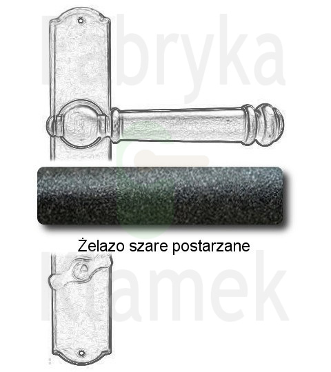 żelazo szare postarzane żelazo szare postarzane