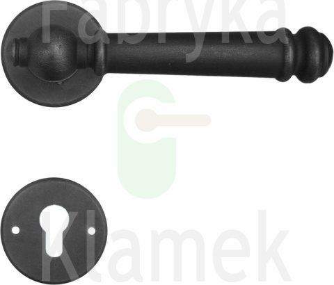 Klamka Brema 2951 z rozetą na wkładkę Klamka Brema 2951 z rozetą na wkładkę