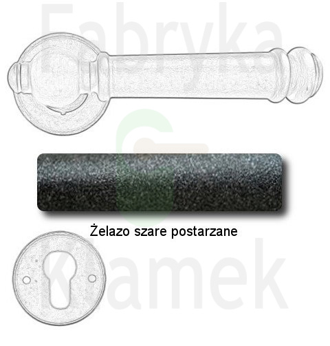 żelazo szare postarzane żelazo szare postarzane