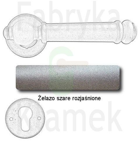 żelazo szare rozjaśnione żelazo szare rozjaśnione