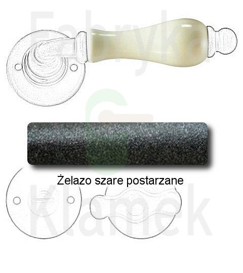 żelazo szare postarzane żelazo szare postarzane