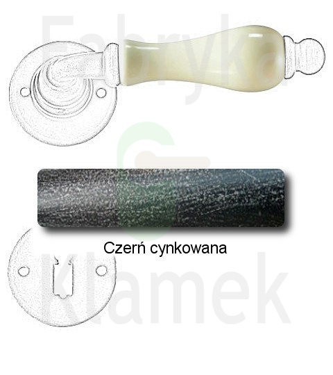 czerń cynkowana czerń cynkowana