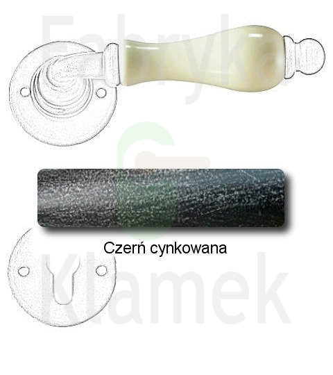 czerń cynkowana czerń cynkowana