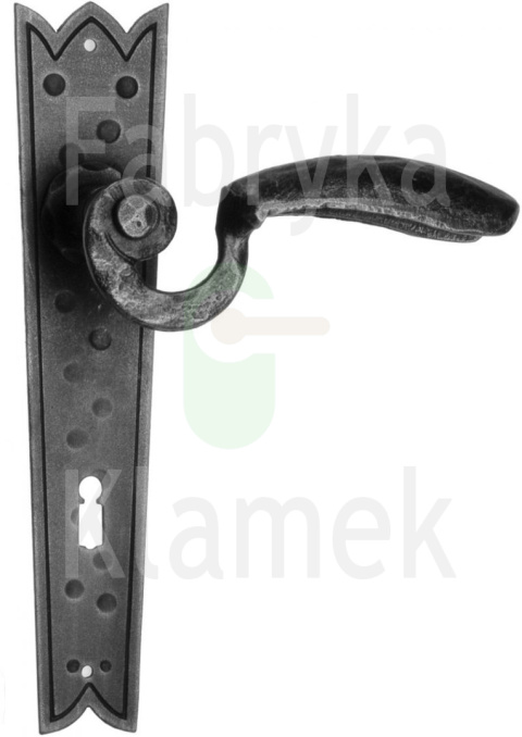 Klamka Melecjusz na klucz rozstaw 72 mm Klamka Melecjusz na klucz rozstaw 72 mm