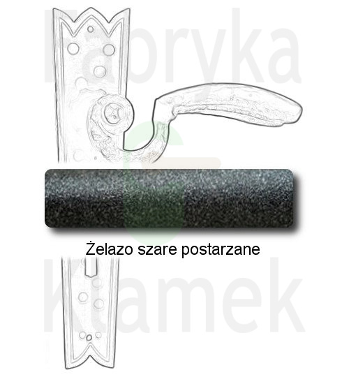 żelazo szare postarzane żelazo szare postarzane