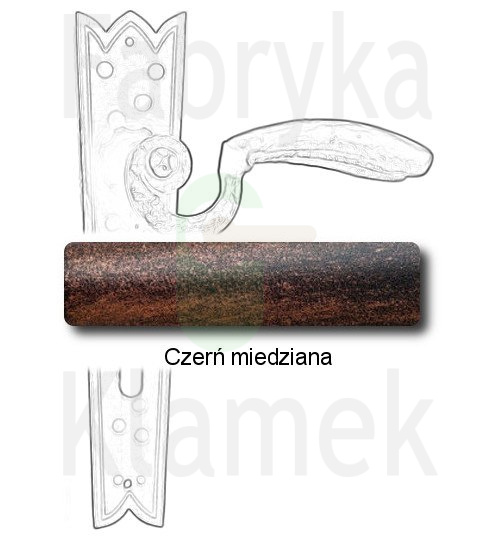 czerń miedziana czerń miedziana