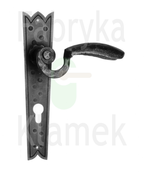 Klamka Melecjusz na wkładkę rozstaw 92 mm Klamka Melecjusz na wkładkę rozstaw 92 mm