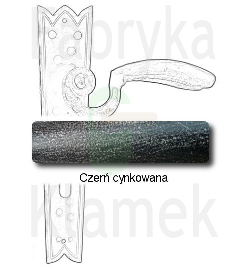 czerń cynkowana czerń cynkowana